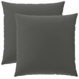 Throw Pillow 2 pcs HEERLEN Anthracite 80 x 80 cm Polyester 928576