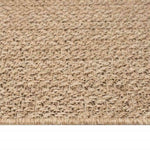 ZNTS Rug ZIZUR 80x200 cm Jute Look Indoor and Outdoor 4006151