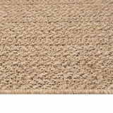 ZNTS Rug ZIZUR 80x200 cm Jute Look Indoor and Outdoor 4006151
