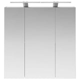 Bathroom Mirror Cabinet Grey Sonoma 70 x 14.5 x 70 cm 889100