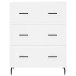 Highboard White 69.5x34x180 cm Engineered Wood 3195859