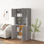 Highboard Grey Sonoma Engineered Wood 3185357