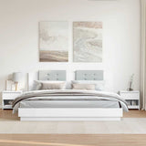 803444 Bedside Cabinets 2 pcs White 40x30x39 cm Engineered Wood