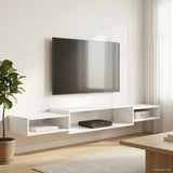 Wall-mounted TV Cabinet Wall-Mounted White 180 x 28 x 21 cm 8006005