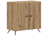 3 Piece Bathroom Cabinet Set BREDA Artisan Oak Engineered Wood 3417485