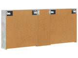 Bathroom Cabinet Set 3 pcs 120 x 14.5 x 70 cm Engineered wood 3403747