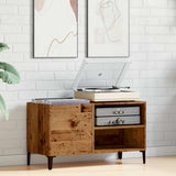 Record Cabinet Old Wood 84.5x38x48 cm Engineered Wood 857165