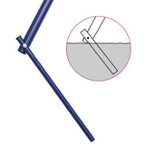 Swing Set with Gymnastic Rings and 4 Seats Steel 92315