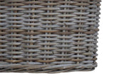 Planter Basket with Storage 2 pcs Grey 42020957
