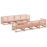 9 Piece Garden Sofa Set Solid Wood Douglas Fir 3299356