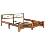 Bed Frame without Mattress Solid Reclaimed Wood 180x200 cm Super King 247668