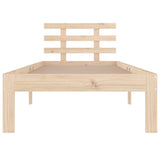 Bed Frame without Mattress 75x190cm Small Single 814714
