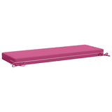 2-Piece Bench Cushions SOEST 2 pcs 100% Polyester Pink 949651