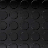 Floor Mat Black 1.5 x 4 m Rubber 42046733