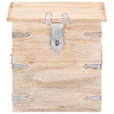Chest 40x40x40 cm Solid Acacia Wood 289646