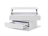 360&degRotating coffee table, Highgloss Lift-Top Centre Table with 1 drawers, Rotating Lifting Sofa N605P374204W
