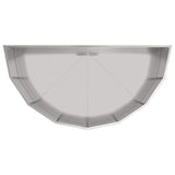 Planter Silver 120 x 60 x 50 cm Galvanised Steel 883708