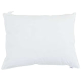 Pillow with Pillow 2 pcs White 50 x 75 cm Cotton 42007708
