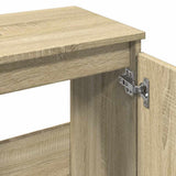 Bathroom Sink Cabinet Sonoma Oak 65x33x60 cm Engineered Wood 849676