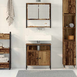 Bathroom Furniture Set with Storage 2 pcs Brown 60 x 30 x 60 cm 3332535