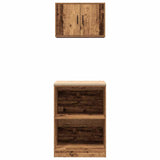 Garage Cabinets 2 pcs Old Wood Engineered Wood 3328285