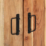 Shoe Cabinet with Shelf Brown 56 x 35 x 70 cm Solid Acacia wood 4102749