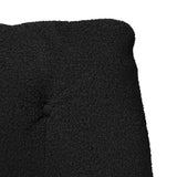 Armchair Black 61 x 78 x 98 cm Sherpa Fabric 42001848