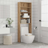 Washing Machine Cabinet Artisan Oak 64x24x190 cm 856644