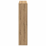 Book Cabinet Artisian Oak 102x29x143 cm Engineered Wood 3310297