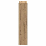 Book Cabinet Artisian Oak 102x29x143 cm Engineered Wood 3310297