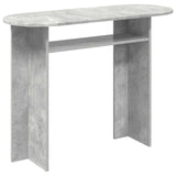 Console Table Concrete Grey 100 x 39.5 x 75 cm Engineered Wood 8001161