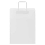 Paper Bags 250 pcs with Handles White 26x12x35 cm 4101842