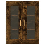 Wall Mounted Cabinets 2 pcs Smoked Oak Engineered Wood 3197902