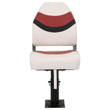 2 Piece Foldable Boat Seat Set High Backrest 3284319