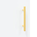 Highboard White 34.5x34x180 cm Engineered Wood 3198969