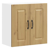 Kitchen Wall Cabinet Kalmar Artisan Oak Engineered Wood 853586