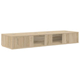 Studio Desk Sonoma 130 x 40 x 19.5 cm Engineered Wood 8006678