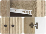 Sideboard Sonoma Oak 66 x 34.5 x 90 cm Engineered Wood 893947