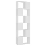 Book Cabinet Room Divider White 60x24x186 cm 809098