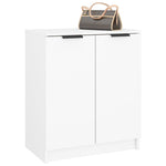 ZNTS Shoe Cabinet White 59x35x70 cm Engineered Wood 811421