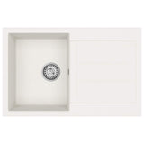 Sink White 780 x 500 mm 80% Quartz and 20% Resin 42028395