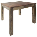 Dining Table Mixed Recycled Wood 82x80x76 cm 244495