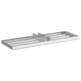 Garden Rake Replacement Head Silver Stainless Steel 42011362