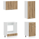 Kitchen Unit LYON 8 pcs Artisan Oak Engineered Wood 3438210