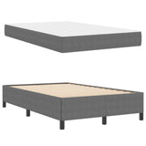 Bed Frame with Mattress Light Grey 120 x 200 cm Fabric 3399115