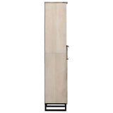Bathroom Cabinet White 38 x 33 x 160 cm Engineered Wood 4017994