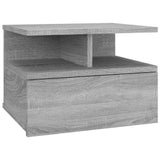 Floating Nightstand 2 pcs Grey Sonoma 40x31x27 cm 815315