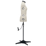 Adjustable Dress Form Female Cream S Size 33-40 288484