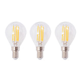 Ceiling Lamp with 3 LED Filament Bulbs 12 W 244395