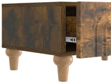 TV Cabinet Smoked Oak 147 x 34.5 x 30 cm Engineered Wood 894250